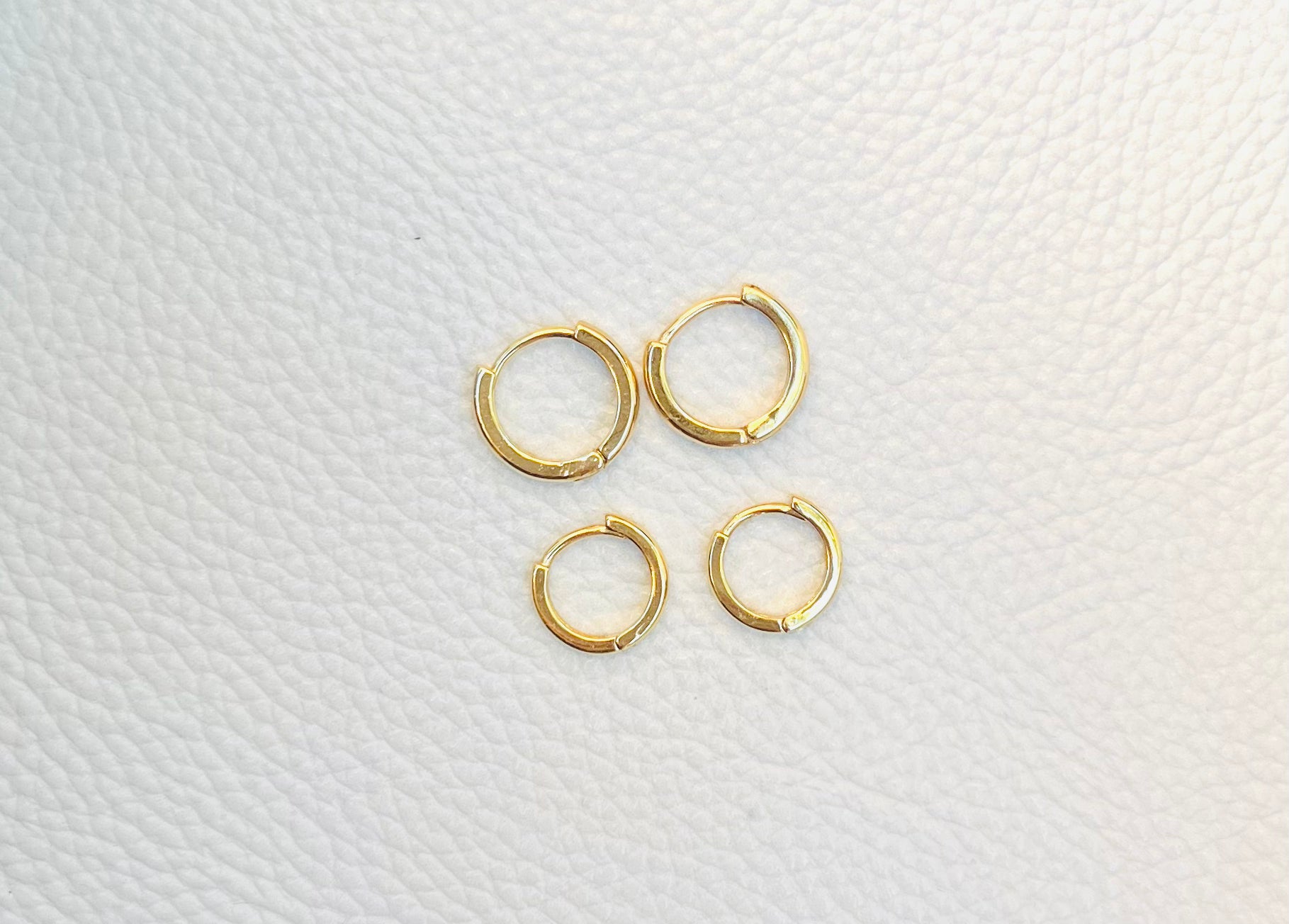 Hazel Huggie Hoops - Nova Ray